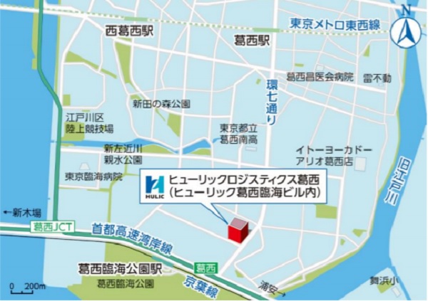 ヒューリック 物流施設開発に参入 第1弾は江戸川区で2万m2 物流ニュースのｌｎｅｗｓ