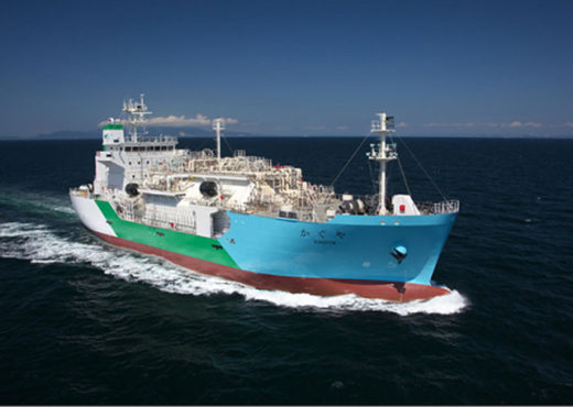 20210316kline1 520x370 - 川崎汽船／LNG燃料船にShip to Ship方式で燃料を供給