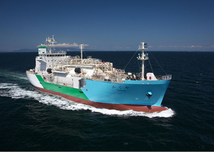 川崎汽船／LNG燃料船にShip to Ship方式で燃料を供給 ─ 物流ニュース