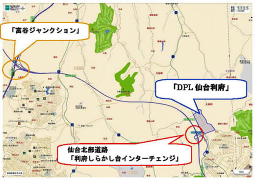 20210330daiwah3 520x367 - 大和ハウス／宮城県宮城郡利府町に4.8万m2の物流施設着工