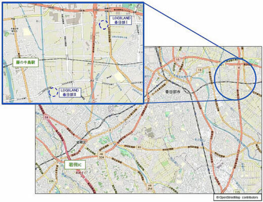 20210517logiland2 520x400 - ロジランド／埼玉県春日部市に1.9万m2の物流施設開発