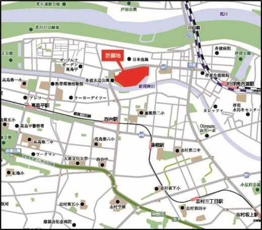 20210701nittetsukowa1 520x457 - 日鉄興和不動産／東京都板橋区舟渡に20万m2超の物流施設