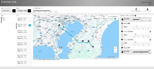 20210715mftb 520x235 - 三菱ふそう／スマホでeCanterの運用シミュレーション可能に