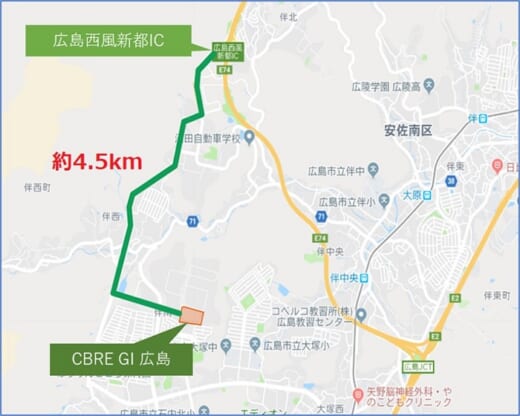 20210716glr3 520x416 - GLR／8月4・5・6日、広島市安佐南区の物流施設で竣工内覧会