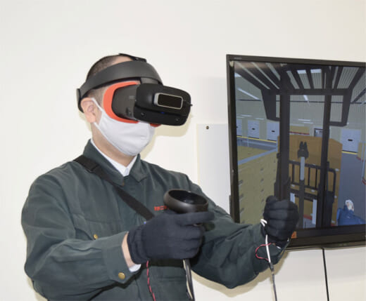 20210831nichireil1 520x429 - ニチレイロジグループ／VRを活用した現場での安全品質研修を開始