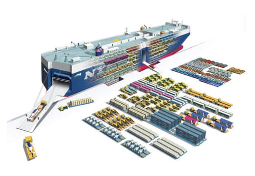 20210902nyk1 520x358 - 日本郵船／自動車専用船での積み付けで年間4000時間削減