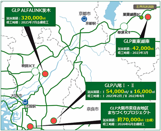 20211027glp2 520x425 - 日本GLP／77億円投じ、滋賀県湖南市で4.2万m2の物流施設開発