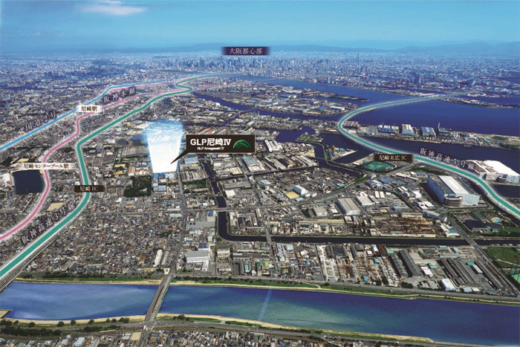 20211027glp22 520x347 - 日本GLP／兵庫県尼崎市に2.8万m2の物流施設開発へ
