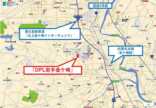 20211112daiwa2 520x359 - 大和ハウス／岩手県金ケ崎町で平屋建てマルチ型物流施設着工