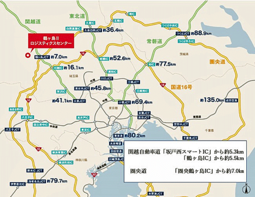 20211126orix2 520x403 - オリックス不動産／埼玉県・関越道地域に6.2万m2の物流施設開発