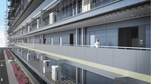20211201trc4 520x288 - 東京流通センター／東京・平和島で約20万m2の物流ビル新A棟着工