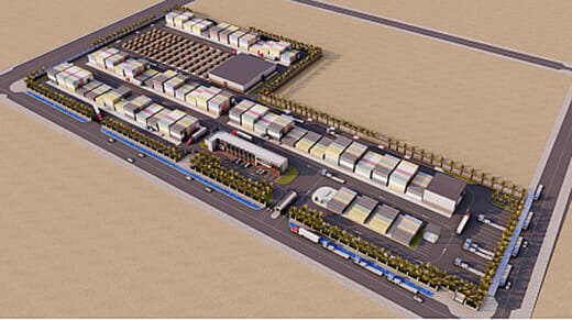 20211216sankyu 520x291 - 山九／サウジアラビア初の経済特区にコンテナヤード建設