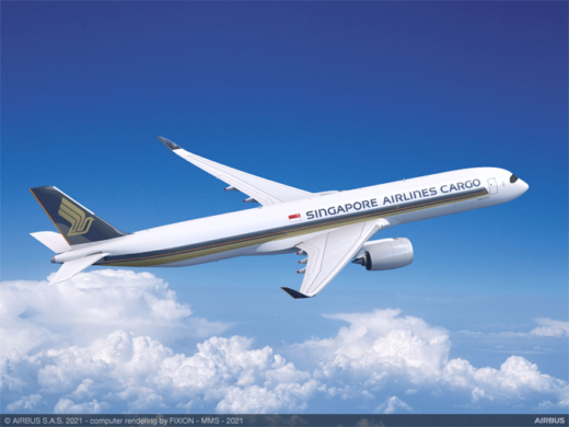 20211216singapoll 520x390 - シンガポール航空／貨物機の更新でエアバスA350Fを選定