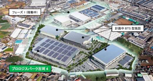20211222prologis 3 520x277 - プロロジス／茨城県古河市に12.3万m2のマルチ型物流施設起工