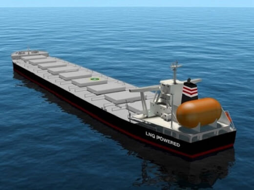 20220114nyk1 520x389 - 日本郵船／LNG燃料ケープサイズバルカー4隻の建造発注