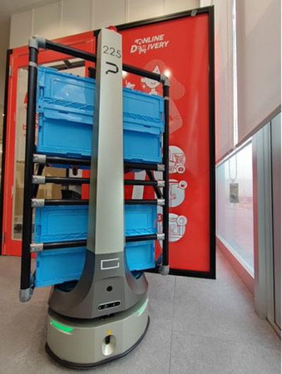 20220128ground2 - GROUND／スーパー・カスミの新業態店舗に自律型協働ロボット