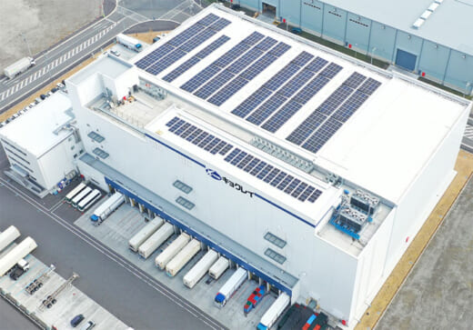 20210221nichireilogi 520x363 - ニチレイロジG／本牧物流センターに太陽光発電システム導入