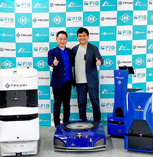 20220214takumi - 匠／FIGと提携、純国産搬送ロボットの国内トップシェア目指す