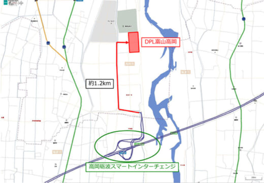 20220303daiwa2 520x360 - 大和ハウス／富山県高岡市に1.6万m2のマルチ型物流施設着工