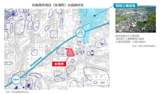 20220329cw23 520x305 - C&W／奈良県安堵町で12.4万m2の物流施設着工、23年3月竣工