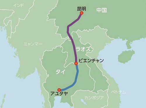 0412nxhd1 - NX中国／中国―ラオスの国際鉄道を利用した複合輸送サービス開始