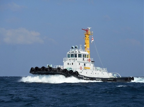 0419nyk1 - 日本郵船／Ship-to-Ship方式でタグボートの試験航行を開始
