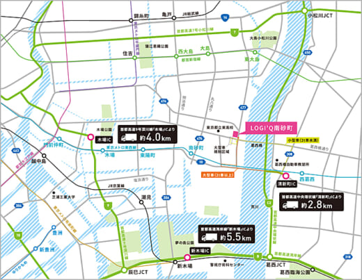 20220427tokyu 520x403 - 東急不動産／5月24日、「LOGI'Q南砂町」で先行内覧会開催