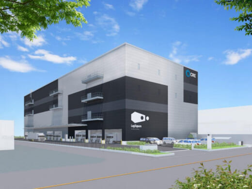 20220502cre1 520x391 - シーアールイー／千葉県松戸市に1.5万m2の物流施設を着工