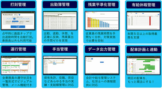 20220509suzuyo 520x287 - 鈴与／2024年問題対応運送業専用の勤怠管理ツールリリース