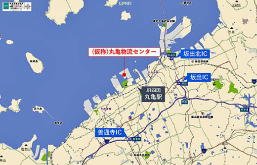 20220523daiwab 520x333 - 大和物流／香川県丸亀市に四国と本州をつなぐ新物流拠点開発