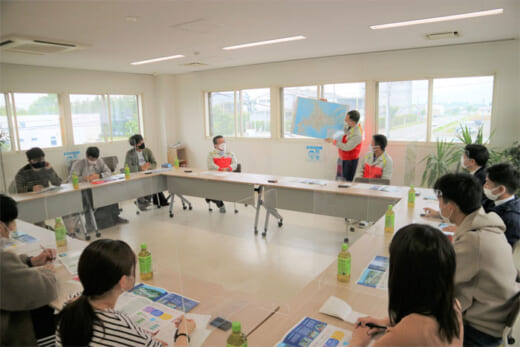 20220624yokorei1 520x347 - ヨコレイ／日本農業経営大学校の学生らが視察研修で来訪