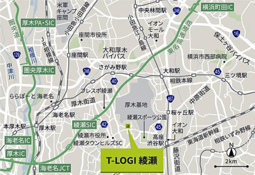 20220725tokyotatemono2 520x357 - 東京建物／神奈川県にT－LOGIシリーズ第6弾の物流施設竣工