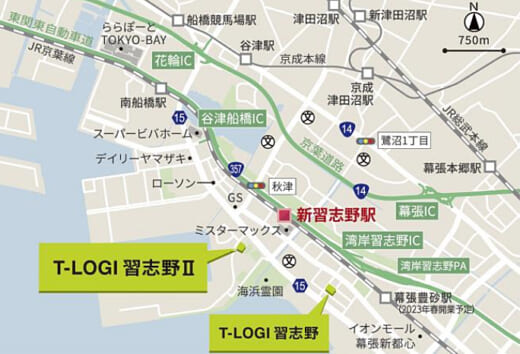 20220810tokyo1 520x354 - 東京建物／千葉県習志野市茜浜で物流施設を満床竣工
