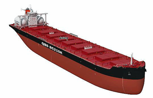 20220825syosenmisui.1 520x334 - 商船三井／LNGを主燃料とした大型船6隻を新造、脱炭素化を加速