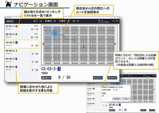 20220831gct1 520x370 - GCT研究所／ピッキング効率化するナビゲーションシステム発売