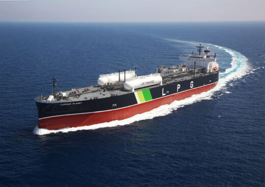 20220906nyk2 520x368 - 日本郵船／アストモスエネルギー向け大型LPG運搬船を命名