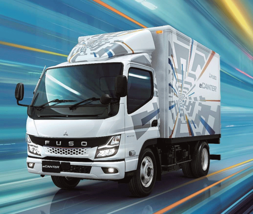 20220907fuso1 520x440 - 三菱ふそう／電気小型トラック次世代モデルを発表、来春発売予定