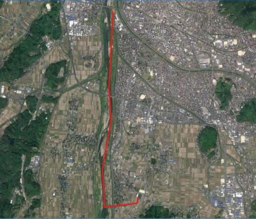 20221019dorone1 520x445 - ドローン輸送／鳥取で官民連携の実証実験、一級河川上を飛行