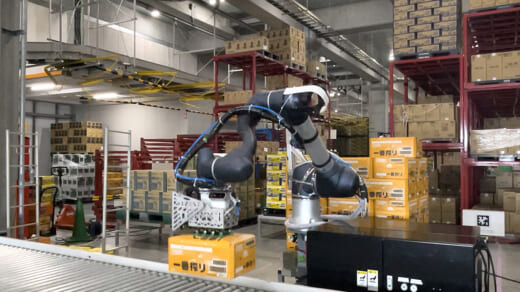 20221021senko 520x292 - センコー／移動するアームロボット導入へ、2023年に試験運用
