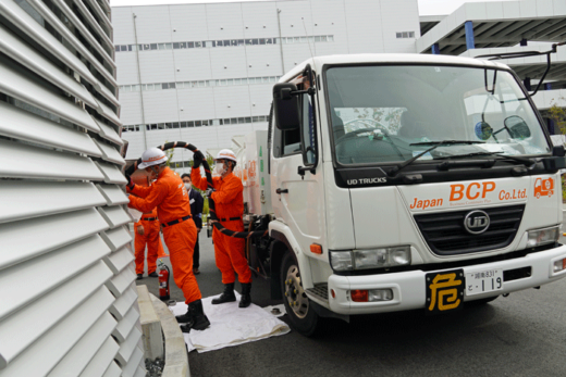 20221027glp10 520x347 - 日本GLP、相模原市、佐川急便、西濃運輸／合同で災害時訓練実施