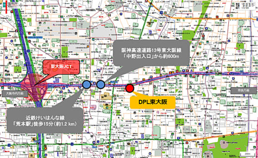 20221114daiwa2 520x320 - 大和ハウス／大阪府東大阪市でマルチテナント型物流施設を着工