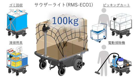 20221216doog 520x293 - Doog／協働運搬ロボット「サウザーライト」発売