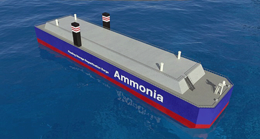 20230105nihonyusen1 520x279 - 日本郵船など3社／燃料アンモニアの初期導入の促進に貢献