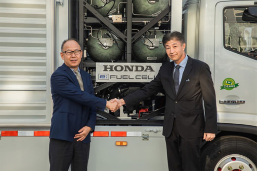 20230112honda 520x347 - ホンダ／東風汽車と共同で燃料電池システムトラック実証実験