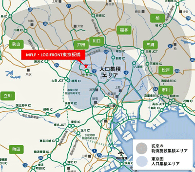 20230126mitui9 - 三井不動産と日鉄興和／板橋区の25万m2物流施設にヤマト運輸等