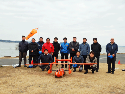 20230220erobo1 520x390 - ｅロボティクス茨城／無人水上飛行艇による物流飛行実証試験に成功