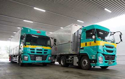 20230302shibusawa - 澁澤倉庫／リニューアブル燃料でトラック輸送をサントリーと実施