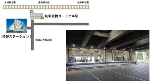 20230324jr 520x285 - JR貨物／岐阜貨物ターミナル駅隣接地に貨物積替拠点を開設