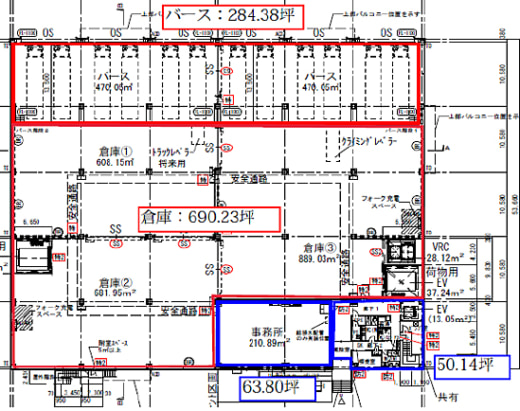 20230403cbre4 520x411 - CBRE／LOGIFLAG三芳Iで4/19・20内覧会、空調設置相談可