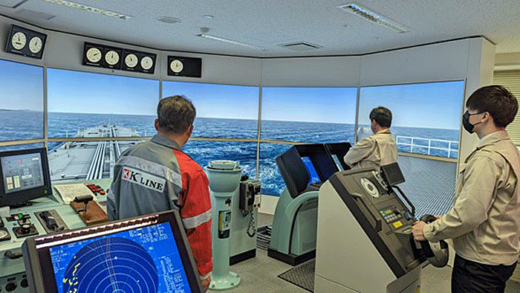 20230426kawasaki 520x293 - 川崎汽船／操船シュミレータ研修新コースが日本海事協会から認証
